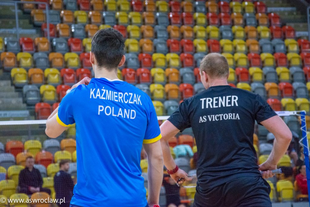 Trenerzy AS Victoria na turnieju